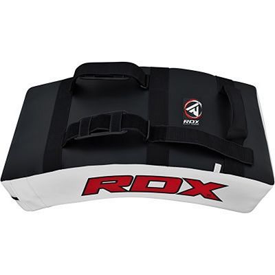 RDX Arm Pad Gel Kick Shield Schwarz-weiß