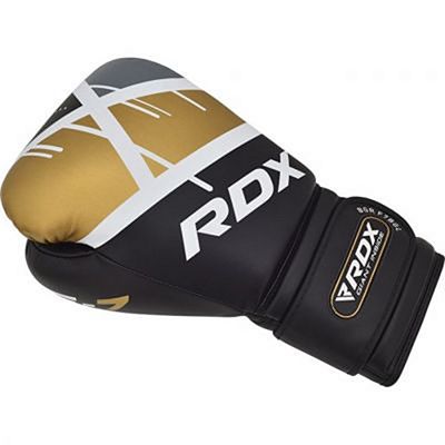 RDX Boxing Glove BGR-F7 Negro-Oro