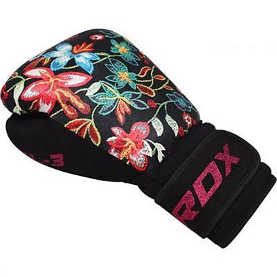 RDX Boxing Glove FL-3 FLORAL Schwarz-Mehrfarbig