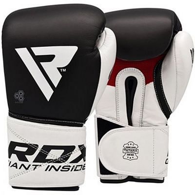 RDX Boxing Glove Leather S5 Preto