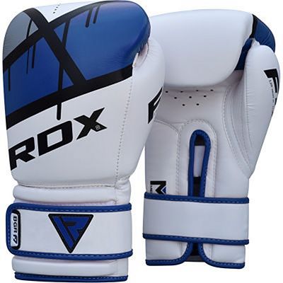 RDX Boxing Gloves BGR-F7 Branco-Azul