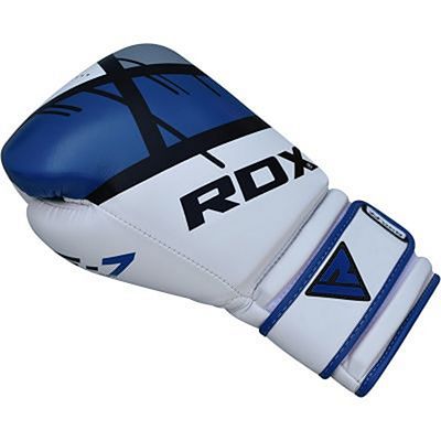 RDX Boxing Gloves BGR-F7 Branco-Azul