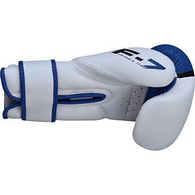 RDX Boxing Gloves BGR-F7 Branco-Azul