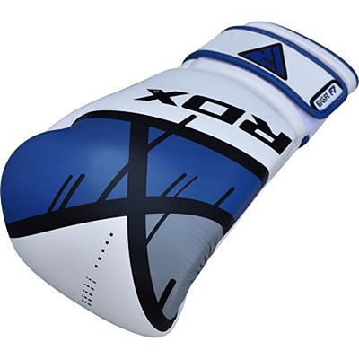 RDX Boxing Gloves BGR-F7 Branco-Azul