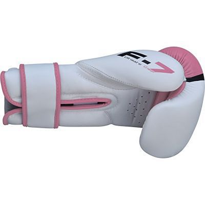 RDX Guantes Boxeo BGR-F7 Blanco-Rosa