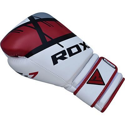 RDX Boxing Gloves BGR-F7 Vit-Röd