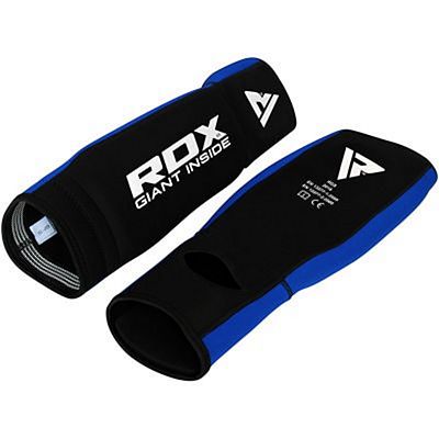 RDX Espinilleras Tubulares Neopreno Gel Negro-Azul