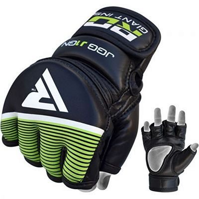 RDX Grappling Glove Kids J1 Preto-Verde