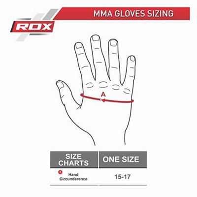 RDX Grappling Glove Kids J1 Preto-Verde