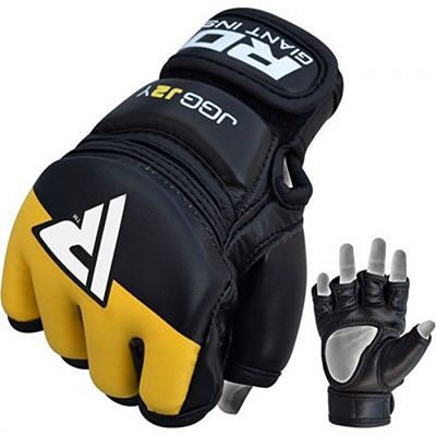 RDX Grappling Glove Kids J2 Fekete-Sárga