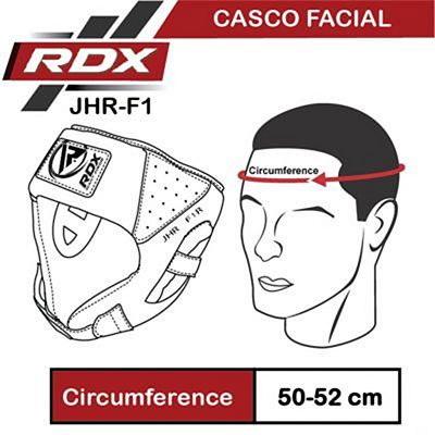 RDX Head Guard New JHR-F1R Rot
