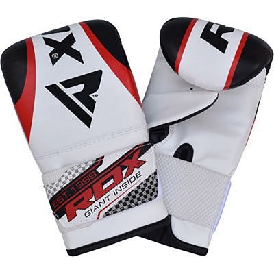 RDX Heavy Bag Gloves Blanc-Noir