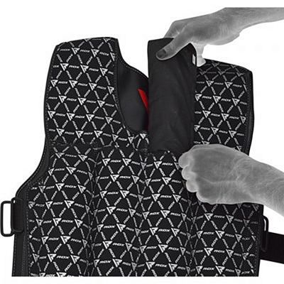 RDX Heavy Weighted Vest 18Kg Black-Red