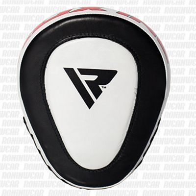 RDX Leather Focus Pads Gel Black-White