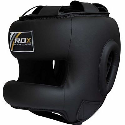 RDX Shield Head Guard Fekete