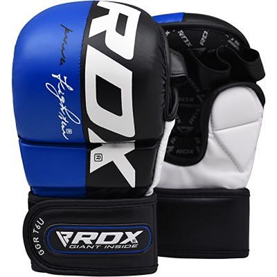 RDX Sparring Gloves T6 Noir-Bleu