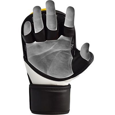 RDX Guantes Sparring T6 Negro-Amarillo