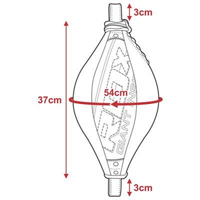 RDX Speed Double End B-Ball Bianco-Nero