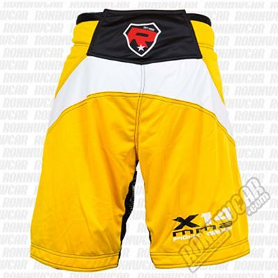 RDX Tricolor Fighting MMA Shorts SH-X14Y Sárga-Fehèr