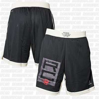 Reebok Combat Boxing Short Black-White