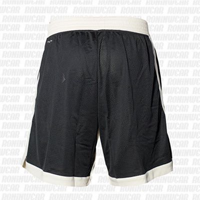 Reebok Combat Boxing Short Nero-Bianco