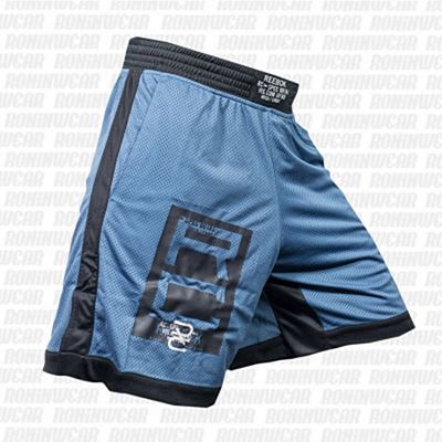 Reebok Combat Boxing Shorts Blau