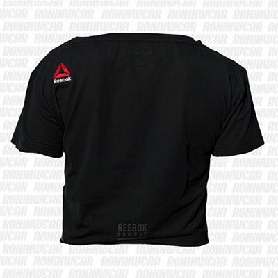 Reebok Combat Crop Tee Negro