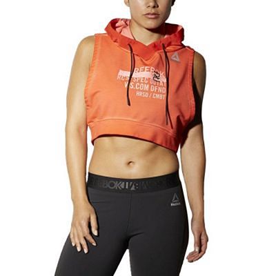 Reebok Combat Glory Women Hoodie Naranja