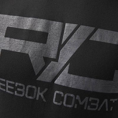 Reebok Combat Mark Tee Schwarz