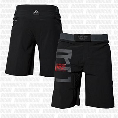 Reebok Combat MMA Fight Shorts Fekete