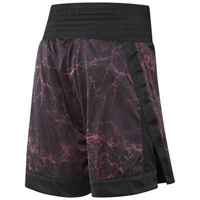 Reebok Combat Prime Boxing Shorts Preto-Vermelho