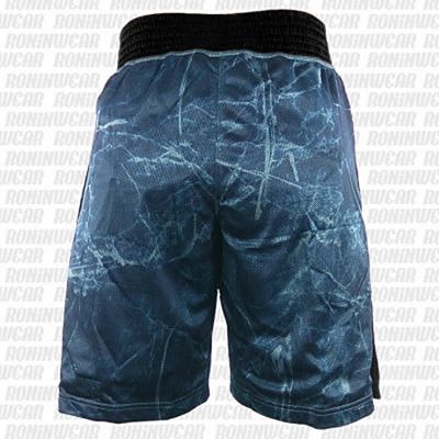 Reebok Combat Prime Boxing Short Azul-Negro