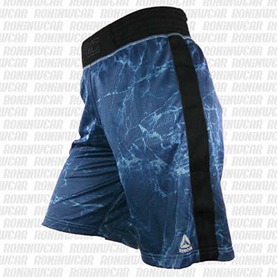 Reebok Combat Prime Boxing Short Blau-Schwarz