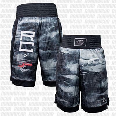 Reebok Combat Prime Boxing Shorts Gris