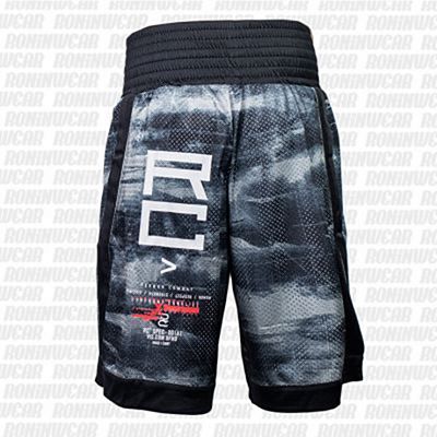 Reebok Combat Prime Boxing Shorts Cinza