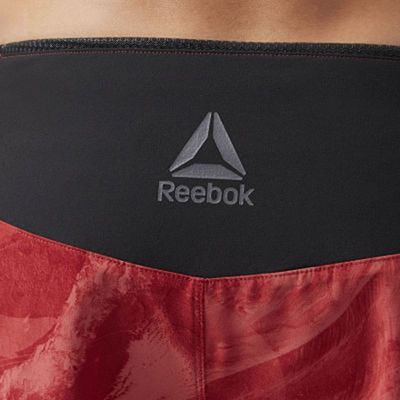 Reebok Combat Prime MMA Shorts Piros-Fekete