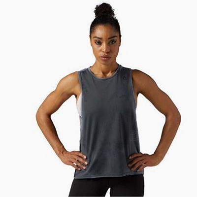 Reebok Combat Spray Dye Tank Cinza