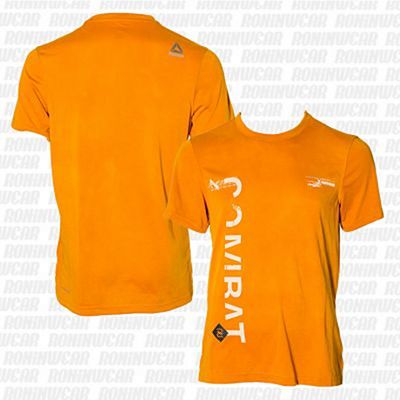Reebok Combat Spray Dye T-shirt Naranja
