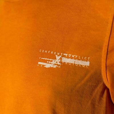 Reebok Combat Spray Dye T-shirt Naranja