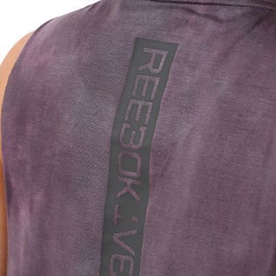 Reebok Camiseta Combat Efecto Desteñido Morado