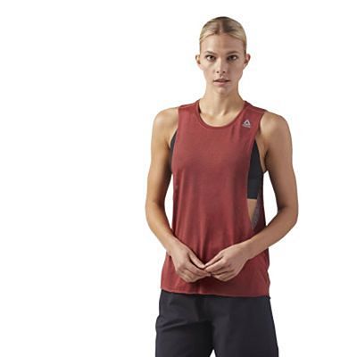 Reebok Combat Spraydye Tank Top Rouge