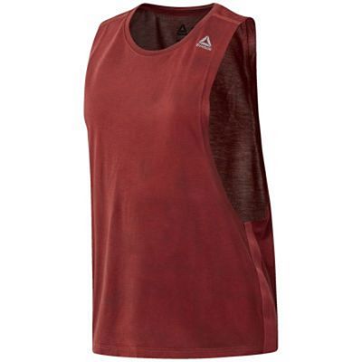 Reebok Combat Spraydye Tank Top Rosso