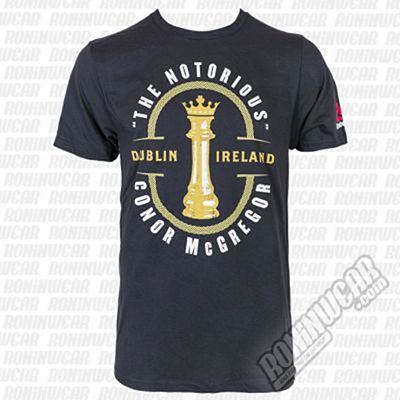 Reebok Conor McGregor Chess Piece Tee Nero