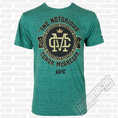 Reebok Conor McGregor Notorious Celtic Badge Tee Grön