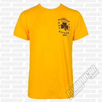 Reebok Conor McGregor Out For Revenge Tee Giallo