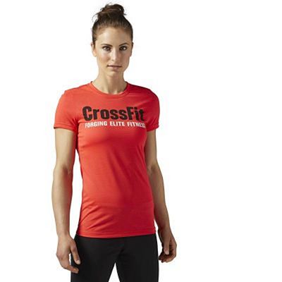 chaqueta reebok crossfit mujer rojas