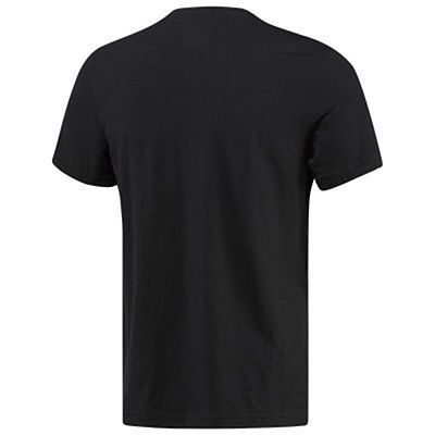 Reebok Mens UFC Fan Gear Logo S/S Tee Black-Red