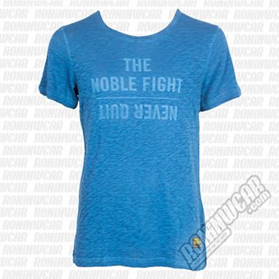 Reebok RNF Never Quit Tee Blau