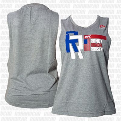 Reebok Ronda Rousey Nickname Tank Grau