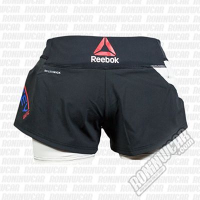 Reebok Ronda Rousey Octagon Shorts Schwarz-weiß